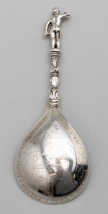 Norwegian Silver Baptism Spoon - David Andersen